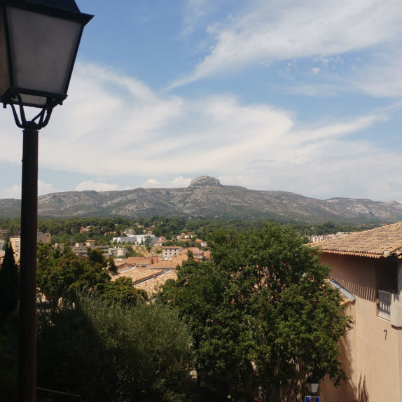 Vue panoramique sur le Garlaban